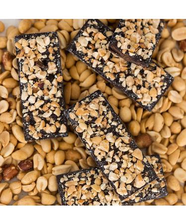 JOJO's Dark Chocolate Bars with Plant Based Protein | Low Sugar, Low Carb, Vegan, Paleo & Keto Friendly | Healthy Snack | Peanut Butter Delight 7 Count - 8.4oz Bag - Buy Online on GoSupps.com