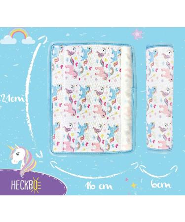 HECKBO 2X Unicorn Car Seat Belt Pads for Kids & Babies - 2 Pack Booster Seat Protectors - Buy Online on GoSupps.com