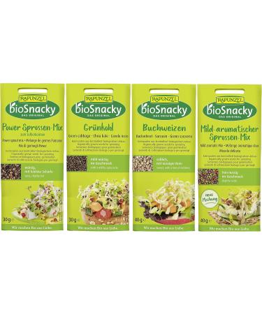 Rapunzel Sprout Mix organic sprouts to sprout yourself 12 varieties 450 g - Buy Online on GoSupps.com