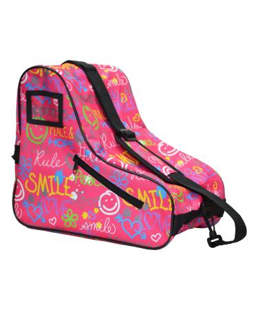 Epic Skates Limited Edition Roller Skate Bag, One Size Pink Smile