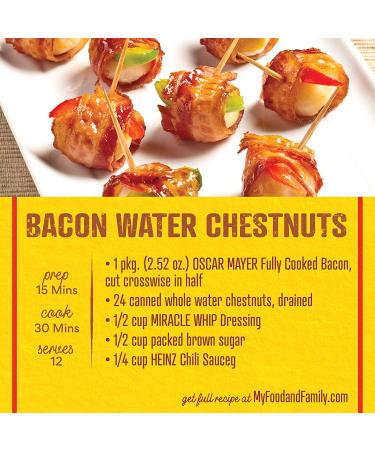 Oscar Mayer Maple Thick Cut Bacon 2.52 oz - Fully Cooked Bacon - Buy Online on GoSupps.com