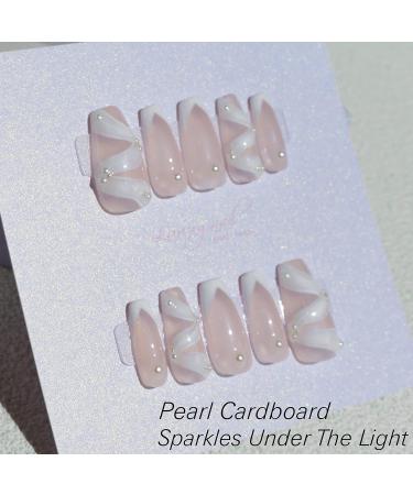 LIGHT RAIN Press on Nail Packaging Set - Salon Storage Box Kit with Floating Frame Case, Display Cards, Strong Tape, and OPP Bags - 14 Pack - Buy Online on GoSupps.com