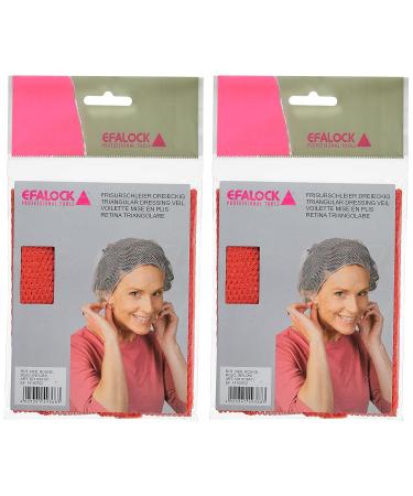 Efalock Professional Hairdresser's Veil - Red Pack of 2 (2x1 Piece) | International Shipping Available - Buy Online on GoSupps.com