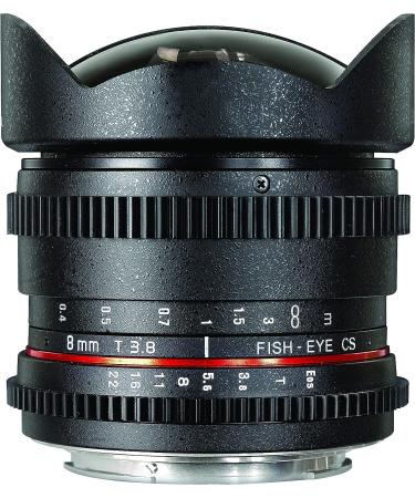 Rokinon RK8MV-C 8mm T3.8 Cine Fisheye Lens for Canon Video DSLR | Declicked Aperture - Buy Online on GoSupps.com