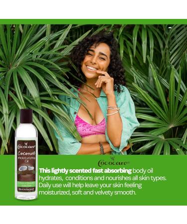 Cococare Coconut Moisturizing Oil 8.5 Fl Oz - Natural Coconut Oil for Deep Hydration & Nourishment | International Shipping Available - Buy Online on GoSupps.com