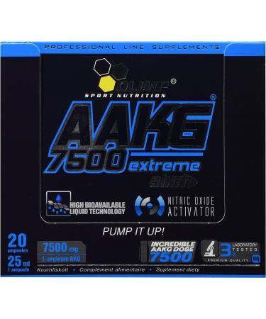 Olimp AAKG Extreme Shot 7500 Grapefruit Ampoules - Pack of 20 (24764) - Buy Online on GoSupps.com