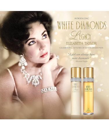 Elizabeth Taylor White Diamonds Legacy 3 Piece Fragrance Gift Set Perfume for Women - Buy Online on GoSupps.com