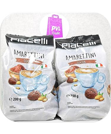 Pack of 2 Italian Amaretti Biscuits with Cocoa (2 x 200g) - Buy Online on GoSupps.com