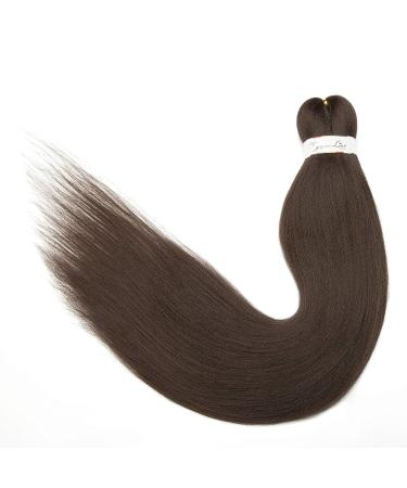 SEGO 3 Pieces Braids EZ Hair Extensions | 26 Inch Synthetic Kanekalon Crochet Hair | Medium Brown - Lightweight & Durable - Buy Online on GoSupps.com