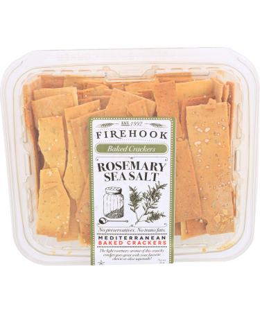 Firehook Baked Crackers - Rosemary Sea Salt, 7 Oz 7 Ounce (Pack of 1)