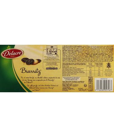 Delacre Biarritz Biscuits 125 g - Pack of 6 - Buy Online on GoSupps.com