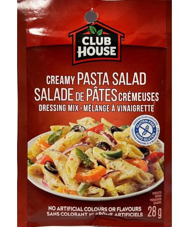 Club House Dry Sauce/Seasoning/Marinade Mix Creamy Pasta Salad 28g Case Pack 1 Count (Pack of 12) - Buy Online on GoSupps.com