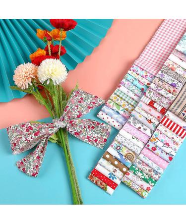 50-Piece 2.4 Jelly Fabric Bundles for Quilting and Crafts - Assorted Patterns Fabric Strips Roll for DIY Projects - Buy Online on GoSupps.com