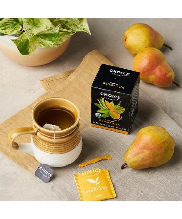 Organic Genmaicha Tea - 16 Bags - Green Tea with Toasted Brown Rice - Choice Organics - Buy Online on GoSupps.com