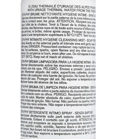 Uriage Gyn-Phy Intimate Hygiene Cleansing Mist 50ml - Buy Online on GoSupps.com