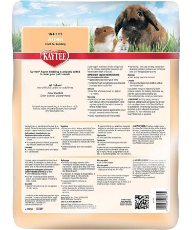 Kaytee Aspen Bedding 52.4 Liters - Natural and Safe Small Animal Bedding - Buy Online on GoSupps.com