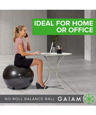 Gaiam Kids Stay-N-Play Children's Balance Ball - Flexible School Chair  Active Classroom Desk Seating with Stay-Put Stability Legs  Includes Air Pump Ball Black 65cm - Buy Online on GoSupps.com