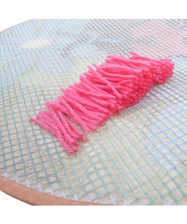 LUBOT Wolf Latch Hook Kit - DIY Rug Making Kit for Kids/Adults - Printed Canvas Pattern - 20 X 15 Grey Wolf - Buy Online on GoSupps.com