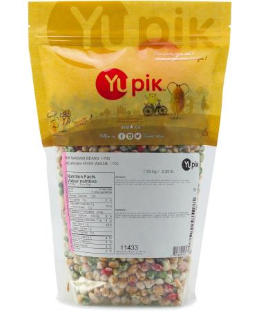 Yupik Mix Wasabi Beans Crunchy Spicy Roasted 1Kg 1 kg (Pack of 1) - Buy Online on GoSupps.com