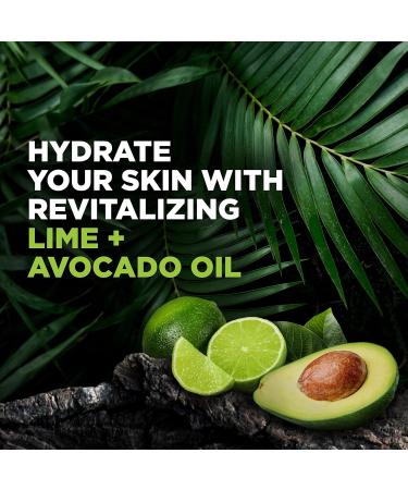 Dove Men+Care Lime & Avocado Oil Body Wash 18 oz - 4 Pack - Buy Online on GoSupps.com