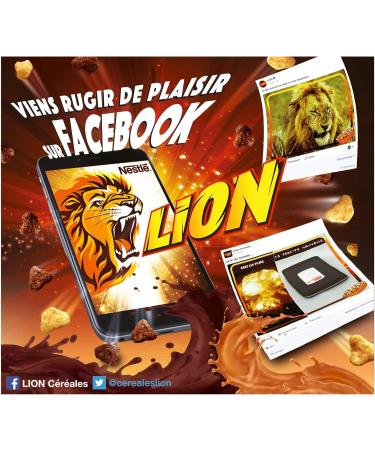 Nestl Lion Cereal Bars 12 bars of 25g 300g - Buy Online on GoSupps.com