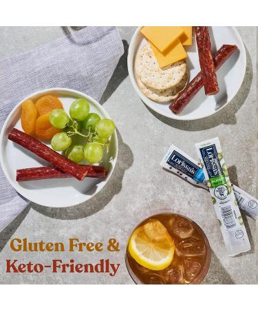 Lorissa's Kitchen Grass-Fed Beef Sticks - Jalapeno Flavor  1 oz - Pack of 24 - Buy Online on GoSupps.com