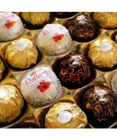FERRERO COLLECTION Fine Assorted Chocolate and Coconut Confections Pine Tree Shaped Gift Box Christmas Chocolate Gift Box 12 Confections 132g 12 pieces - Buy Online on GoSupps.com