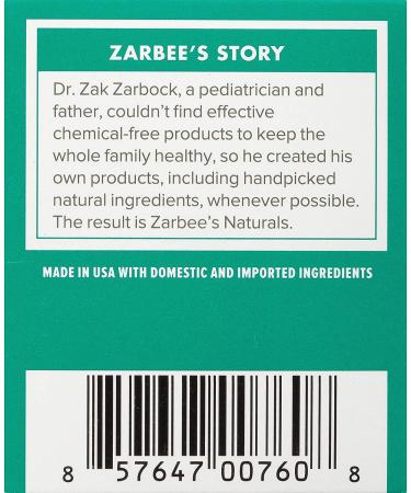 Zarbee's Chest Rub 1.5 oz - Eucalyptus, Lavender & Pine - Natural Soothing Relief - Buy Online on GoSupps.com