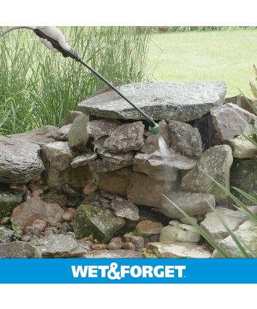 Wet & Forget 128oz Outdoor Cleaner Concentrate - Moss, Mold, Mildew & Algae Stain Remover - Buy Online on GoSupps.com