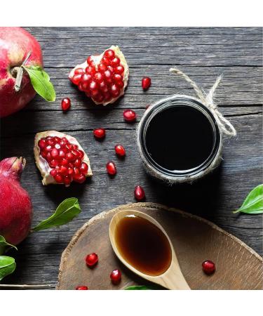 Buy ASMIN Pergamo Pomegranate Syrup Sauce 1000g - 100% Vegan Nar Eksisi for Salad Dressing & Pomegranate Concentrate - Buy Online on GoSupps.com
