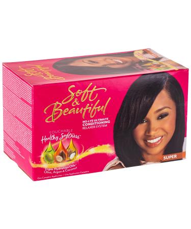 Soft and Beautiful Soft n Beautiful No Lye Conditioning Relaxer 1 Application kit Super