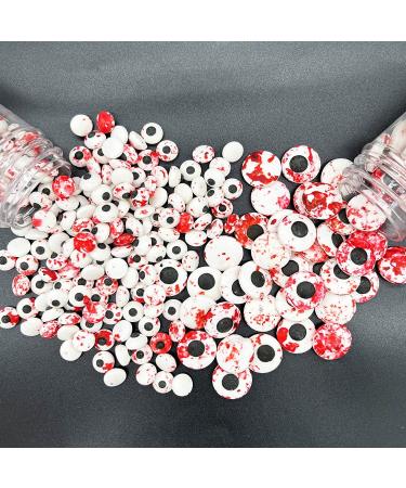 Weraru Bloody Red Eyeball Candy Cake Toppers - Halloween & Christmas Party Decorations - 6.8oz (Mixed Sizes) - Buy Online on GoSupps.com
