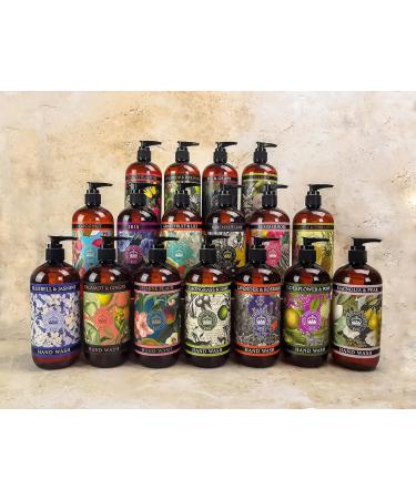 The English Soap Company Kew Gardens Hand Wash Refreshing Botanical Wash with a Rich Lather Enriched with Soothing Aloe Vera and Vitamin E Lemongrass and Lime Scent 500ml Lemongrass & Lime - Buy Online on GoSupps.com