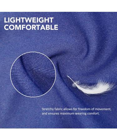 Harrison Howard Fly Mask - Stretchy Breathable UV Protection Full View Eye Opening & Ventilated Ear Protection - Large Deep Blue - Buy Online on GoSupps.com