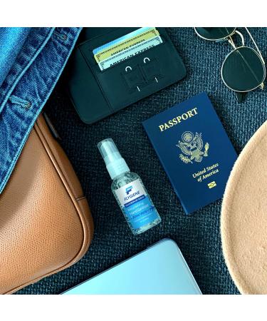 FLYGIENE 2oz Hand Sanitizer (1 Pack) Made in USA | 70% Alcohol + Aloe | TSA Approved Travel Bottles - Buy Online on GoSupps.com