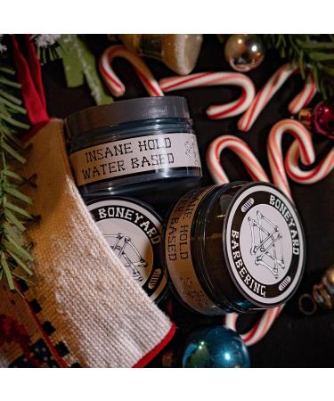 Boneyard Barbering Matte Pomade - Strong & Flexible Hold, No Shine - 4 oz - Buy Online on GoSupps.com