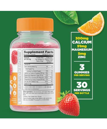 Lifeable Magnesium Citrate Kids + Calcium Magnesium & Zinc Kids Gummies Bundle - Great Tasting Vitamin Supplement Gluten Free GMO Free Chewable Gummy - Buy Online on GoSupps.com