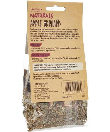 Rosewood Naturals Apple Orchard Rabbit & Small Animal Treats 75g - Buy Online on GoSupps.com