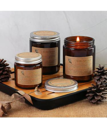 Buy Lavender Scented Candles | Aromatherapy Soy Candles for Home - Clearance Sale - Ideal Gifts for Women & Men - 3.5oz Jar 25h Burn Time - Buy Online on GoSupps.com