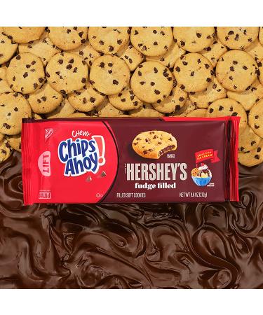 CHIPS AHOY! Chewy Hershey's Fudge-filled Chocolate Chip Cookies - 9.6 oz - Buy Online on GoSupps.com