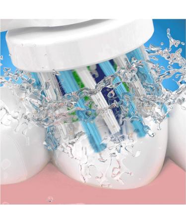 Oral-B CrossAction Electric Toothbrush Replacement Heads - Pack of 5 | Braun Powered - Buy Online on GoSupps.com