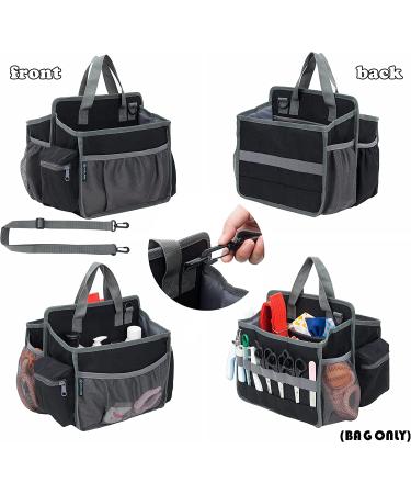 KISLANE Pet Grooming Carrying Bag - Black Shoulder Cat & Dog Grooming Tools Organizer - Buy Online on GoSupps.com