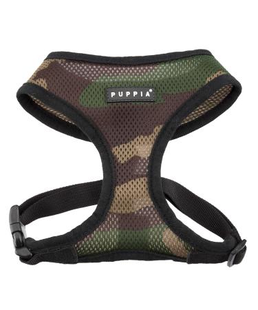 Puppia dog harness for small and medium -sized dogs - super soft in many colors - also usable as a puppy dishes -Atani train harness for dogs camouflage XXL XXL camouflage