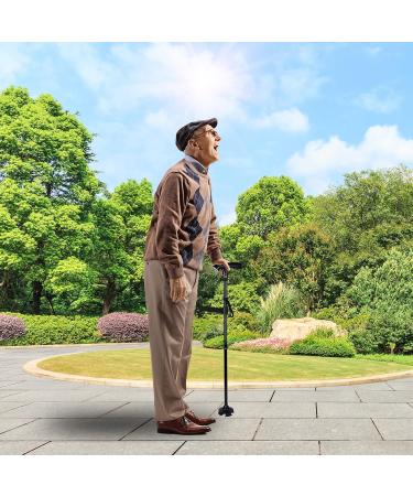 RUNZI Folding Cane with Led Light and Alarm for Men and Women - 38 Inches - Buy Online on GoSupps.com