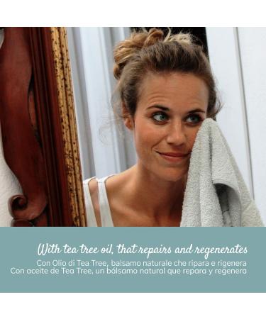 3 Savons Tea Tree Oil base d'huile essentielle - peaux grasses et impures - 3 x 100 gr - 100% Naturel - Buy Online on GoSupps.com