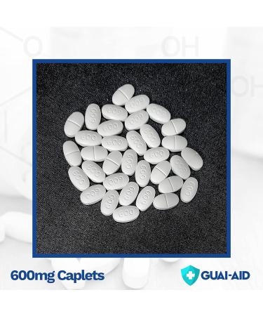 100 Guaifenesin 600mg Caplets - All-Day Mucus Relief for Cough Chest Congestion & Cold Symptoms | International Shipping Available - Buy Online on GoSupps.com