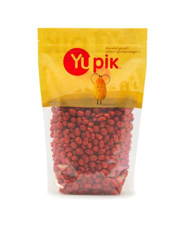 Yupik Sugar Peanuts 1 kg 6 Count Kosher Vegan Peanuts in Sugar Coating Red Candy Shell Crunchy Nuts Sweet Snacks Perfect for Parties & Game Nights 6 kg