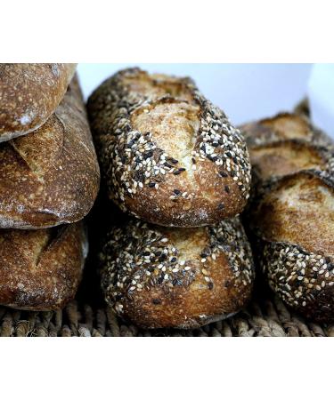 Baker's Choice Black & White Sesame Seeds 4 Oz - All Natural Seasoning, Gluten Free & Kosher - Resealable Container - Buy Online on GoSupps.com