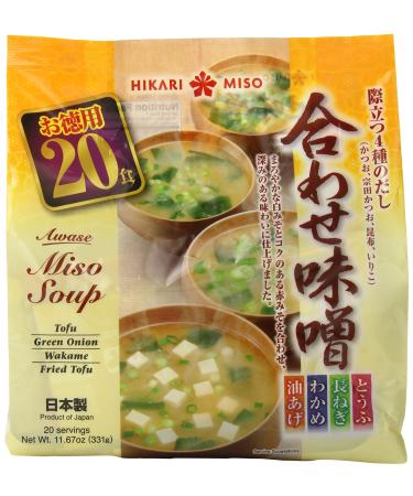 Hikari Miso Instant Awase Miso Variety Soup, 11.67 Ounce