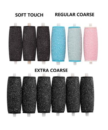 24-Pack Extra Coarse Pedi Perfect Refills | Compatible with Amope Pedi Perfect Foot File | 6 Extra + 12 Regular + 6 Soft - Buy Online on GoSupps.com